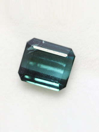3.30ct Emearld-cut Indicolite Tourmaline Gemstone 3.30ct Emearld-cut Indicolite Tourmaline Gemstone