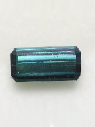 2.50ct Emearld-cut Indicolite Tourmaline Gemstone