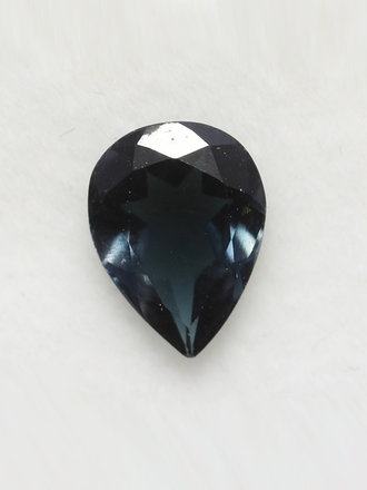 0.80ct Pear shaped Indicolite Tourmaline Gemstone