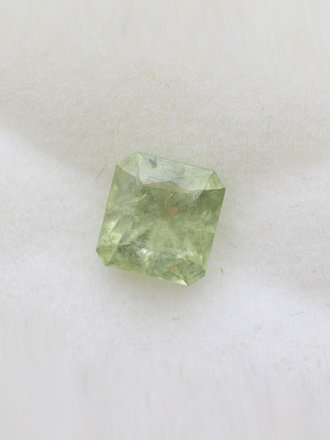 1.15ct Square-cut Unheated Green Montana Sapphire Gemstone (Missouri river near Helena) 1.15ct Square-cut Unheated Green Montana Sapphire Gemstone (Missouri river near Helena)