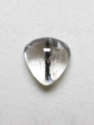 4.20ct trilliant-shapted 11x15mm Tourmalinated Quartz Cabochons 4.20ct trilliant-shapted 11x15mm Tourmalinated Quartz Cabochons