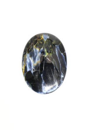 18.60ct oval-shaped Pietersite Cabochon