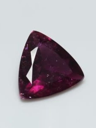 2.00ct Trilliant-shaped Rubellite Tourmaline Gemstone