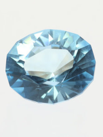 9.40ct Oval  Blue Topaz Gemstone 13.6 x 11.5 mm 9.40ct Oval  Blue Topaz Gemstone 13.6 x 11.5 mm