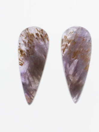 21.00ct freeshaped Amethyst Cacoxenite Cabochon 21.00ct freeshaped Amethyst Cacoxenite Cabochon