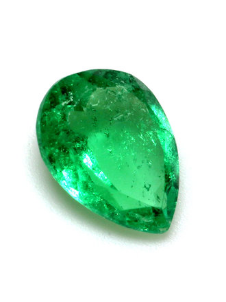 0.25ct Pear-shaped Emerald Gemstone