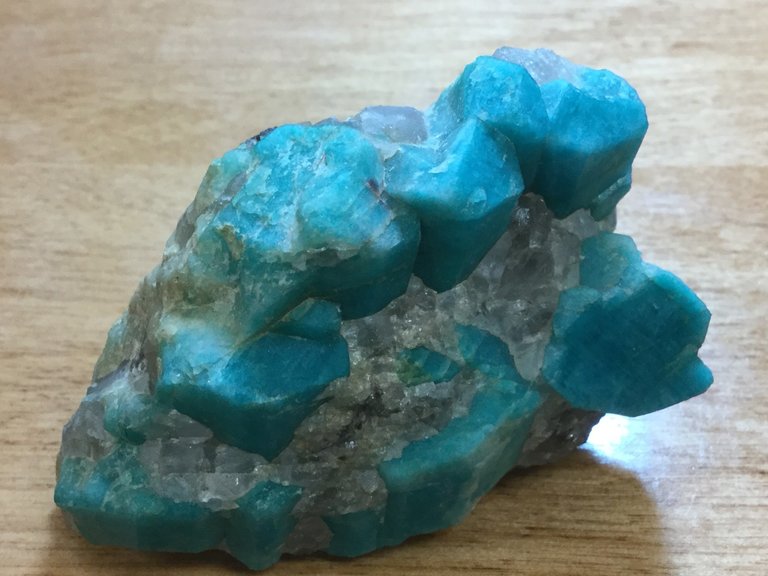 180g Colorado amazonite and quartz 2.5 x 2 x 2in mineral specimen