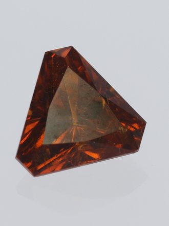 0.75ct Trilliant-cut 5x5mm Spessartine Garnet Gemstone
