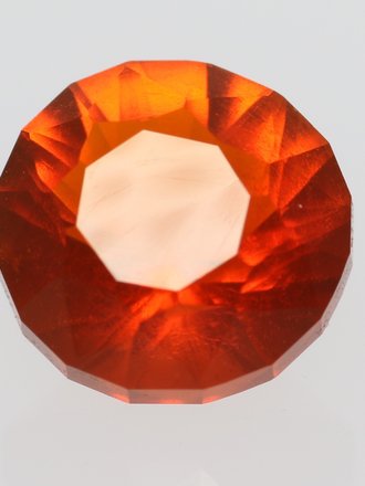 1.25ct Round 7mm Mexican Fire Opal Gemstone 1.25ct Round 7mm Mexican Fire Opal Gemstone