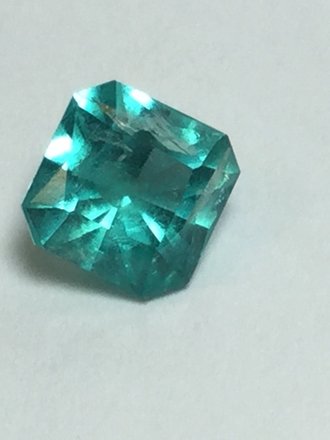 1.2ct 6mm cushion Apatite Gemstone 1.2ct 6mm cushion Apatite Gemstone