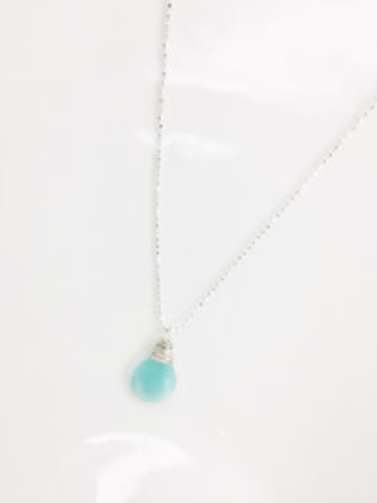 Sterling Silver Peruvian Opal Necklaces