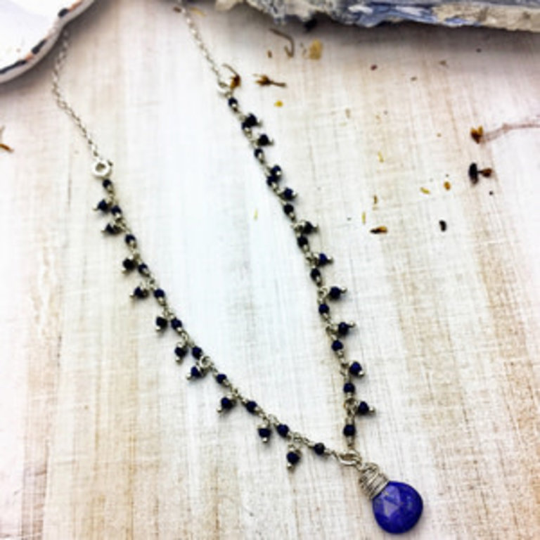 Sterling Silver Lapis Lazuli Necklaces