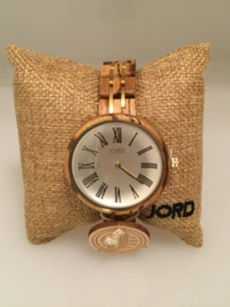 Cassia Zebrawood JORD Watch
