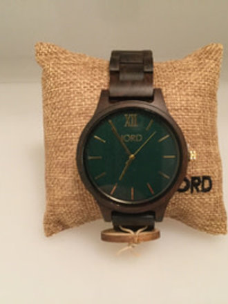 Frankie Dark Sandalwood Emerald JORD Watch