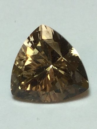 Topaz 1.5 ct Champagne 7mm Trillion Gemstones