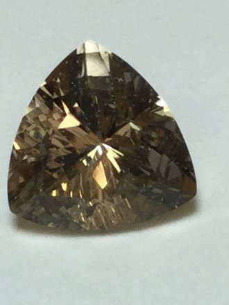 Topaz 1.6 ct Champagne 7mm Trillion Gemstones