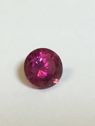 Tourmaline .90 ct. Pink 6mm round gemstone