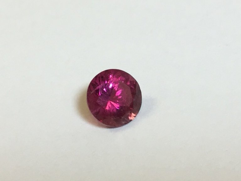 Tourmaline .90 ct. Pink 6mm round gemstone