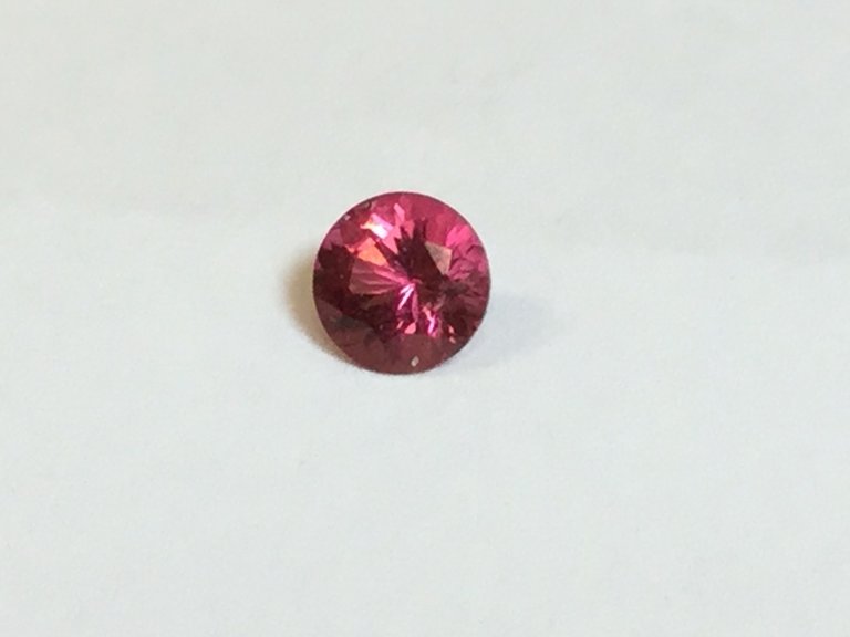 Tourmaline .51 ct. Pink 5mm round gemstone