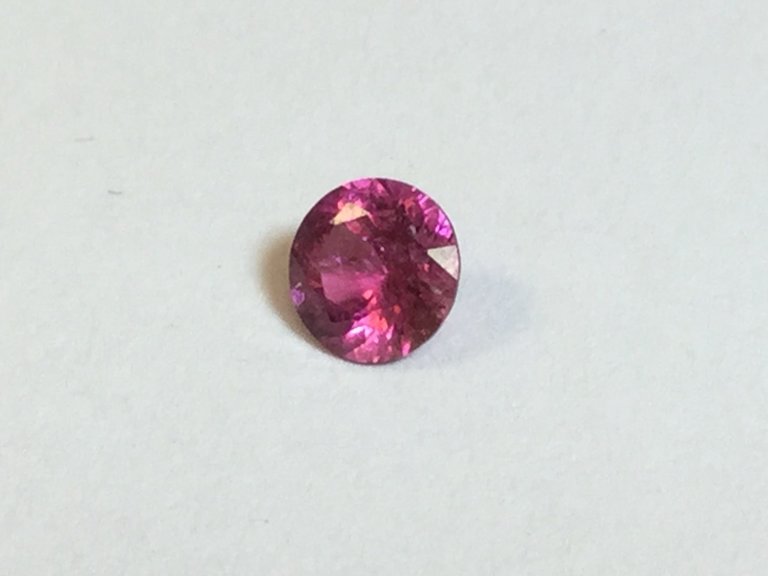 Tourmaline .43 ct. Pink 5mm round gemstone