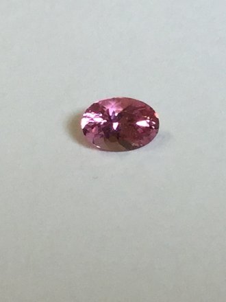 Tourmaline .42 ct. Pink 6 x 4mm oval gemstone Tourmaline .42 ct. Pink 6 x 4mm oval gemstone