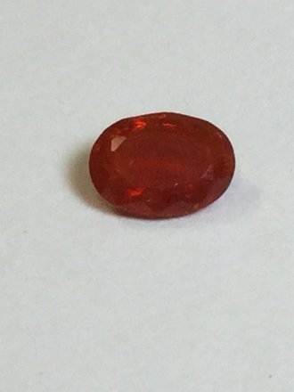 1.06 ct 9 x 7 oval fire Opal gemstone 1.06 ct 9 x 7 oval fire Opal gemstone