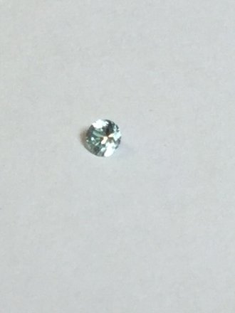 .09 ct 2.6mm round blue Sapphire gemstone