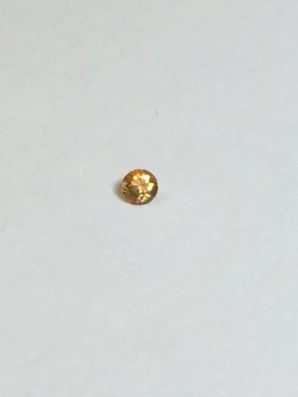 3mm round Mandarin Spessartine garnet gemstones 3mm round Mandarin Spessartine garnet gemstones