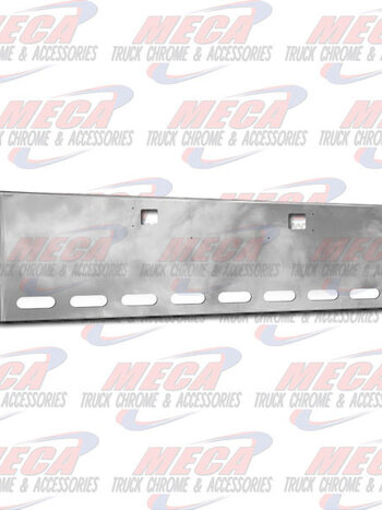 VALLEY CHROME BUMPER KW W900L 22'' BOXED END, TOW & 9-OVAL HLS