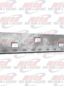 VALLEY CHROME BUMPER PB 379 20'' BOXED W/ 9 BB LTS & TOW & FOG