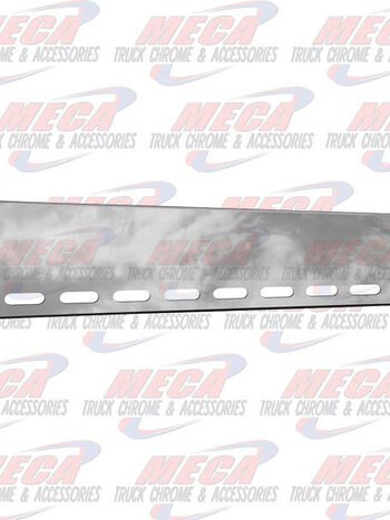 VALLEY CHROME BUMPER UNIV 18'' CONTOUR W/ 9 OVAL LT HLS