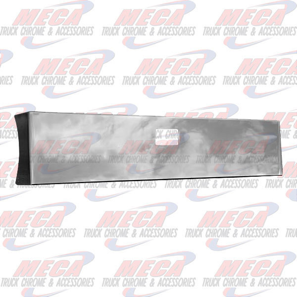 VALLEY CHROME BUMPER UNIV 20'' CONTOUR W/ PB TOW HOLE BLIND MOUNT