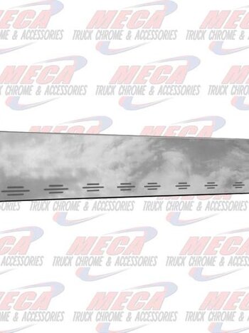 VALLEY CHROME BUMPER UNIV 18'' BOXED W/ 9 BB LIGHTS BLIND MOUNT