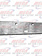 VALLEY CHROME BUMPER KW W900L 20'' BOXED W/ TOW, STEP & TAG HOLES