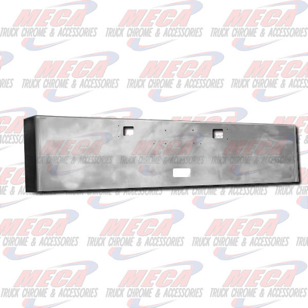 VALLEY CHROME BUMPER KW W900L 20'' BOXED W/ TOW, STEP & TAG HOLES