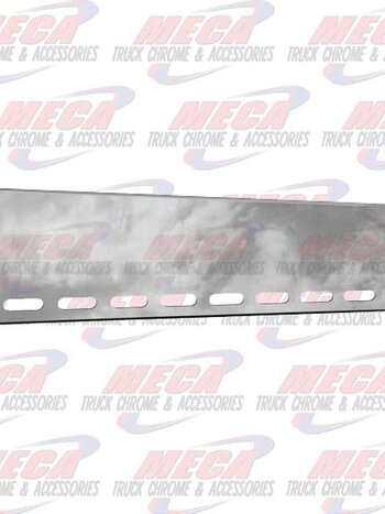 VALLEY CHROME BUMPER UNIV 20'' CONTOUR W/ 9 OVAL LHT HLS BLIND MO