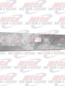 VALLEY CHROME BUMPER CONTOUR 18'' PB 379 TOW HOLE