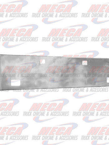 VALLEY CHROME BUMPER KW W900L 20'' CONTOUR W/ TOW & FOG LT HLS