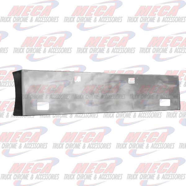 VALLEY CHROME BUMPER KW W900L 20'' CONTOUR W/ TOW & FOG LT HLS