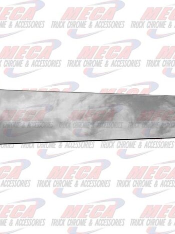 VALLEY CHROME BUMPER BOXED END 20'' PB 379 NO MOUNTING HOLES