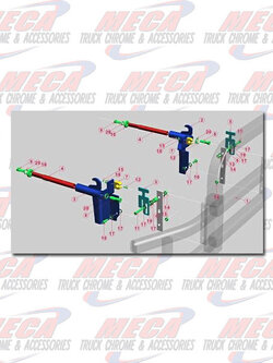 ** Discontinued ** BUMPER GUARD BRACKET VOLVO