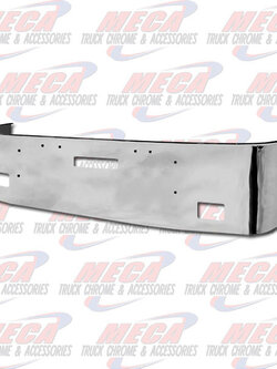 VALLEY CHROME BUMPER FL FLD 16'' SETBACK CHROME -2 FOG & CENTER TOW ONLY