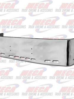 VALLEY CHROME BUMPER FL CENTURY 20'' 1996-2004 S/S 11 OVAL HOLES