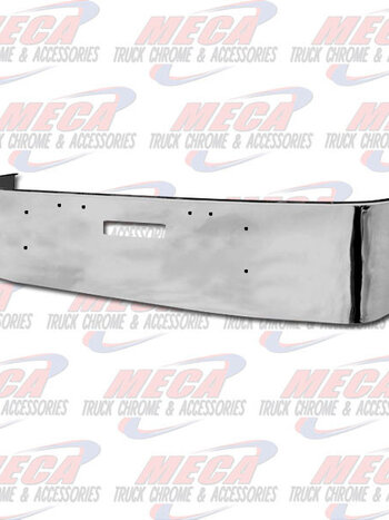 VALLEY CHROME BUMPER FLD 16'' SETBACK CHROME TOW & 17- 2'' HOLES