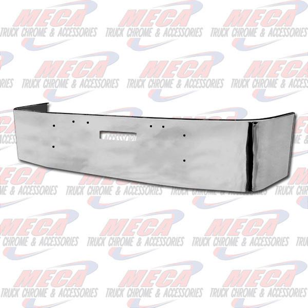 VALLEY CHROME BUMPER FLD 16'' SETBACK CHROME TOW & 17- 2'' HOLES