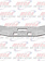 VALLEY CHROME BUMPER 12" FL 120 W/ 6'' BREAK BACK TOW, FOG 92'' LONG