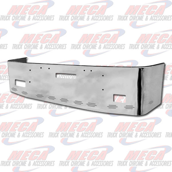 VALLEY CHROME BUMPER FL FLD 20'' SS W/ TOW, FOG & 11 BB LTS