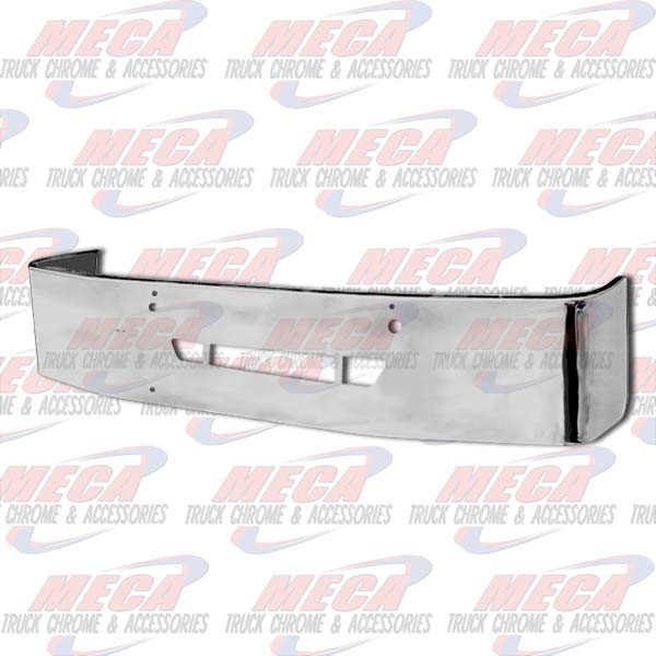 VALLEY CHROME BUMPER FL COLUMBIA 18'' S/S 2008+ TOW FOG AIR, replaces steel center w/ plastic ends oem bumper, brackets included.