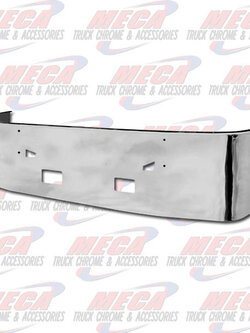 VALLEY CHROME BUMPER KW T660 22'' SS TOW & FOG