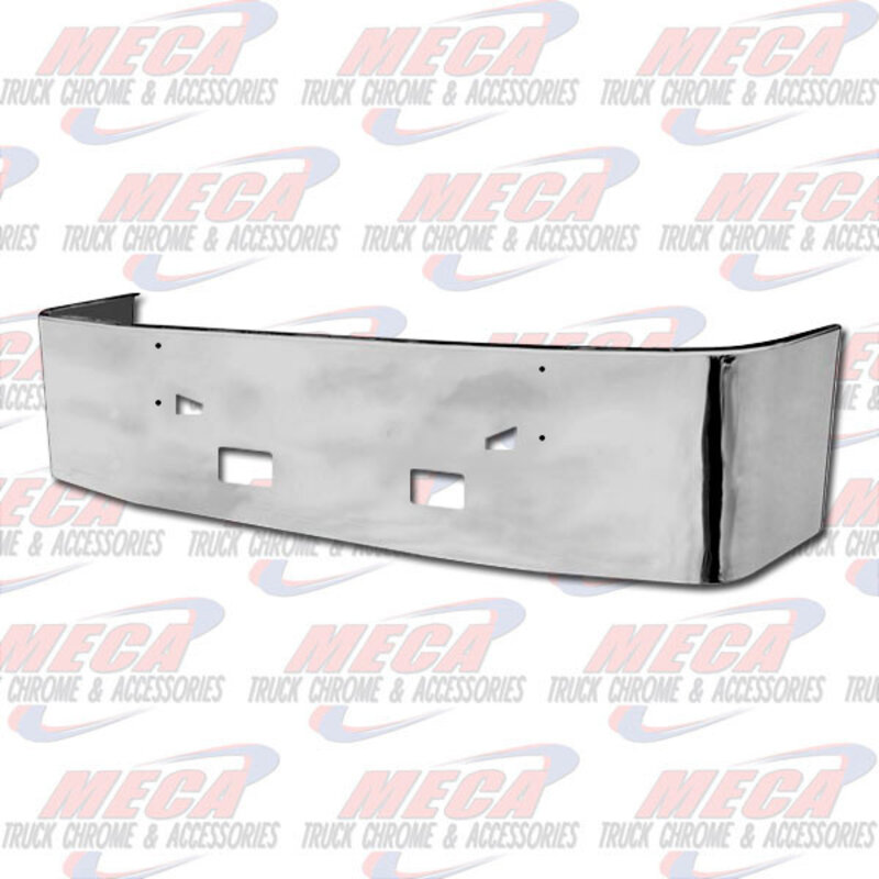 VALLEY CHROME BUMPER KW T660 22'' SS TOW & FOG